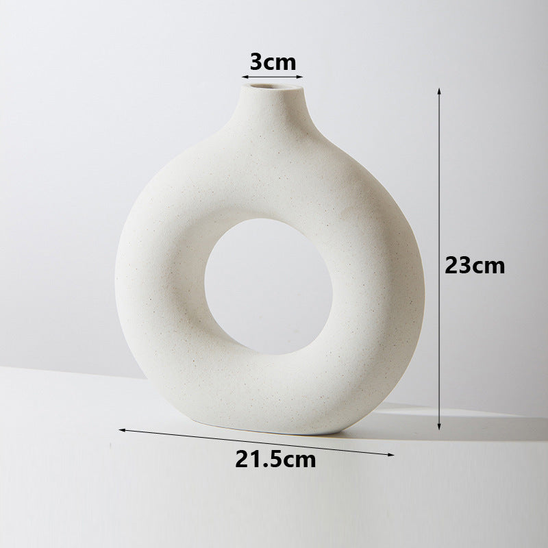 Nordic Donut Vase